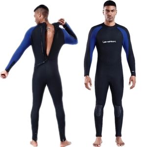 Lemorecn Mens Wetsuits Jumpsuit Neoprene Full Body Diving Suit Size M NEW